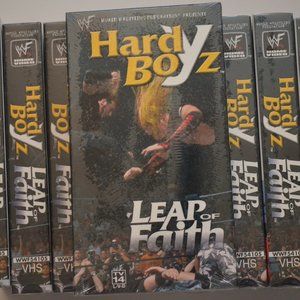 Lot of (10) NEW WWF Hardy Boyz Leap of Faith On VHS (RESELLERS LOT) ALL SEALED
